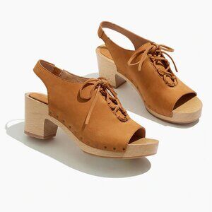 Madewell 'The Cecilia' Lace-Up Clog Size 9 NWOB SOLD OUT ONLINE!